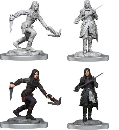 D&D Unpainted Minis Wv17 Half-elf Rogue Female