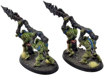 ORRUK WARCLANS 2 Savage Big Stabbas #2 PRO PAINTED Sigmar