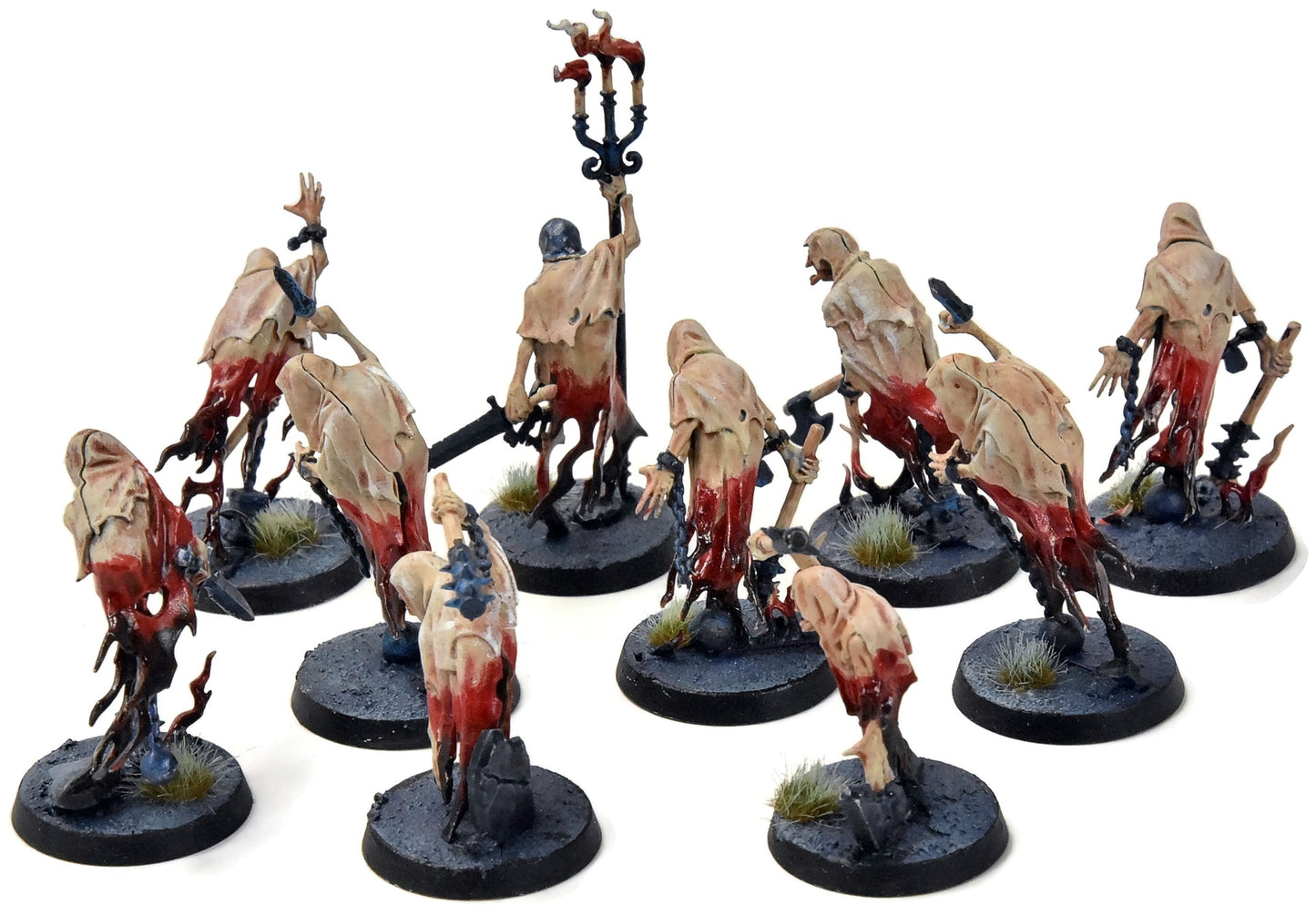NIGHTHAUNT 10 Chainrasp Hordes #2 WELL PAINTED Sigmar