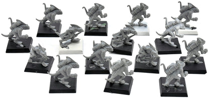 LIZARDMEN 15 Lizardmen With Skink Bow #1 Warhammer Fantasy