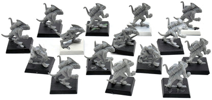 LIZARDMEN 15 Lizardmen With Skink Bow #1 Warhammer Fantasy