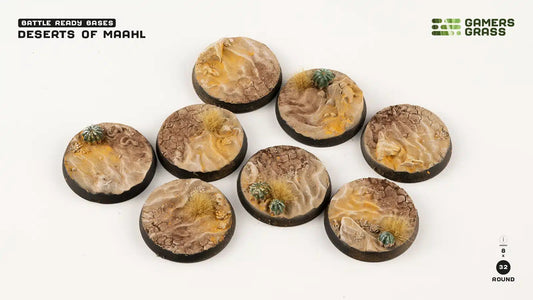 Deserts of Maahl - Round 32mm (x8)