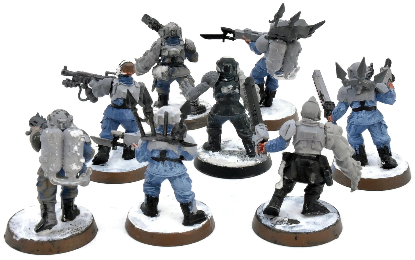 CHAOS SPACE MARINES 8 Chaos Cultists #1 CONVERTED Warhammer 40K