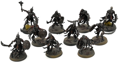 SOULBLIGHT GRAVELORDS 10 Deathrattle Skeletons #2 Sigmar Missing 1 Head