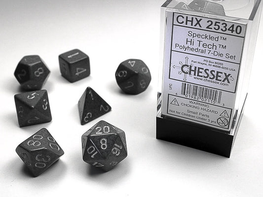 Speckled 7-Die Set Hi-Tech Chessex Dice (CHX25340)
