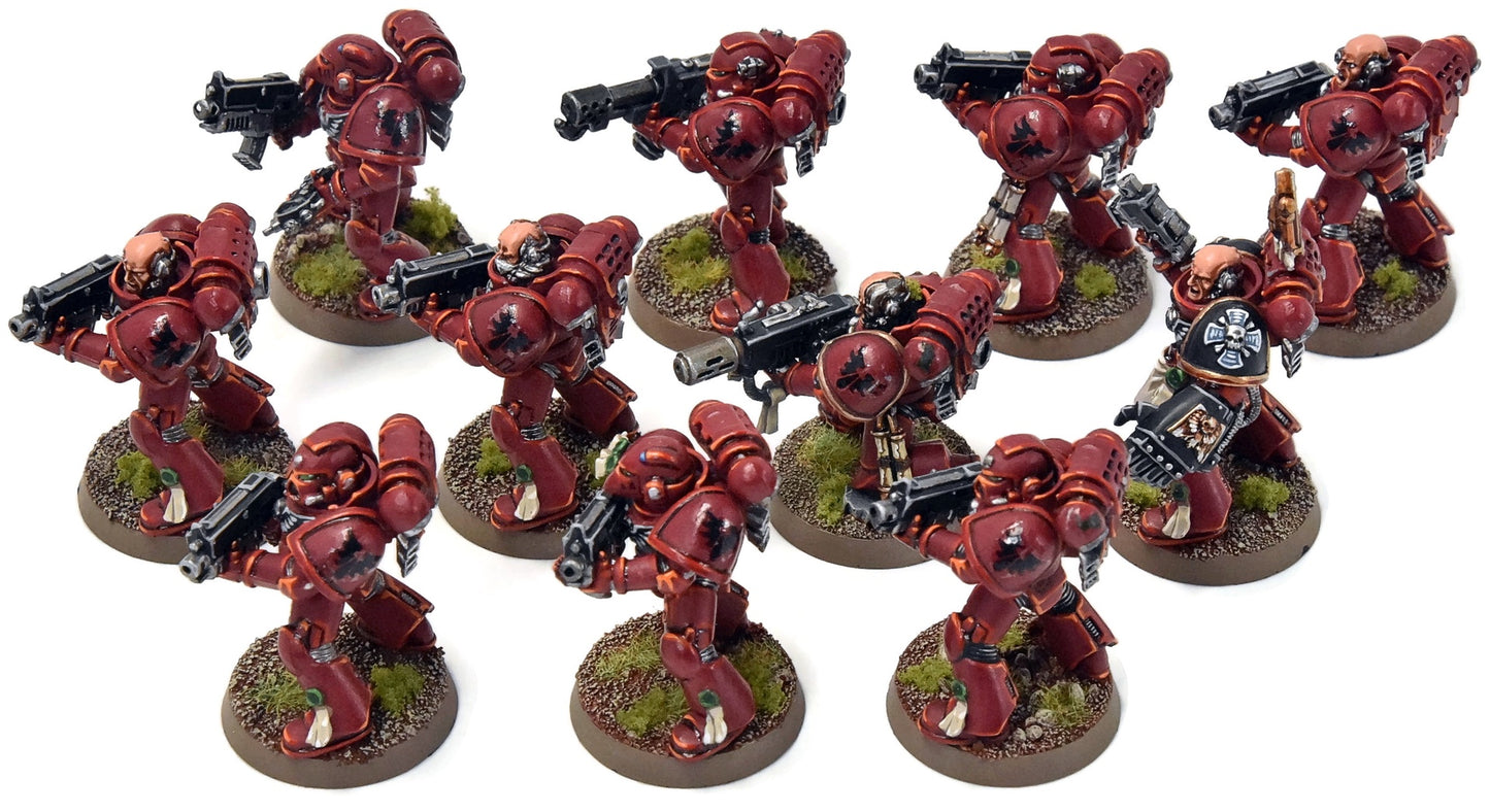 BLOOD ANGELS 11 Firstborn space marines #2 PRO PAINTED Warhammer 40K