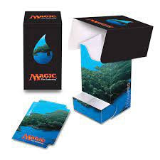Ultra Pro D-Box MTG Mana 5 Island Full View WithTray