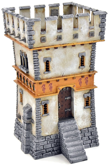WARHAMMER Watch Tower #1 WELL PAINTED Fantasy Sigmar Scenery