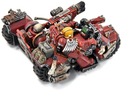 BLOOD ANGELS Attack bike #4 WELL PAINTED Warhammer 40K