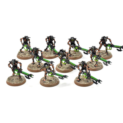 NECRONS 10 Warriors #2 WELL PAINTED Warhammer 40K