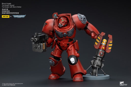 Terminator Squad Terminator with Storm Bolter Blood Angels Joy Toy