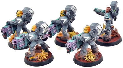 SPACE MARINES 5 Devastators #2 PRO PAINTED Warhammer 40K