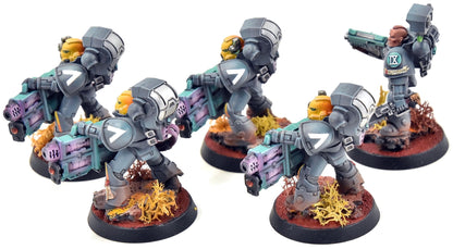 SPACE MARINES 5 Devastators #2 PRO PAINTED Warhammer 40K