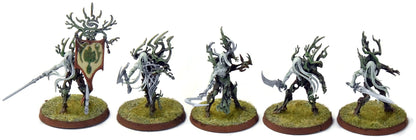 SYLVANETH 5 Tree Revenants #1 WELL PAINTED Sigmar