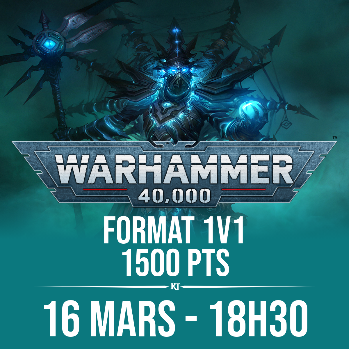 Soirée Warhammer 40k - 16 mars 18h30