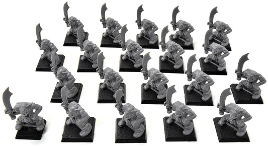ORCS & GOBLINS 20 Orcs Warriors BOYS BOYZ #7 Warhammer Fantasy Classic