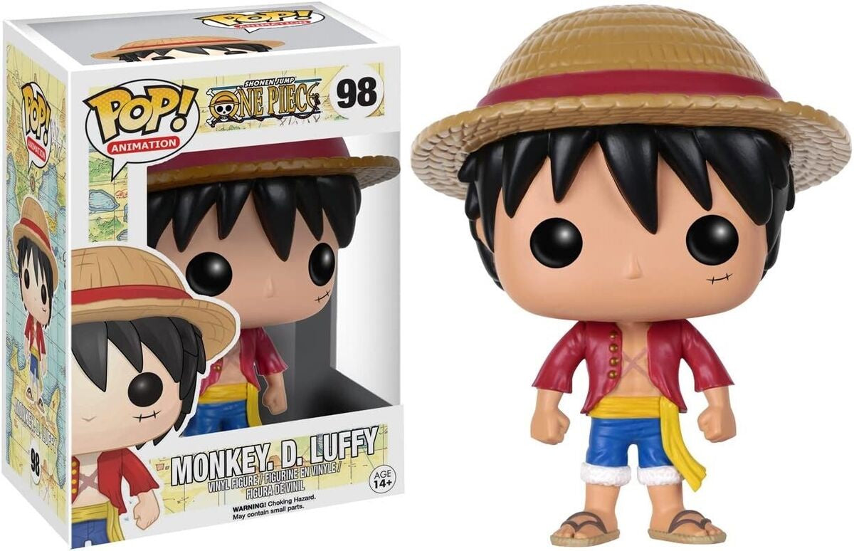 Pop Animation One Piece 3.75 Inch Action Figure - Monkey D. Luffy #98