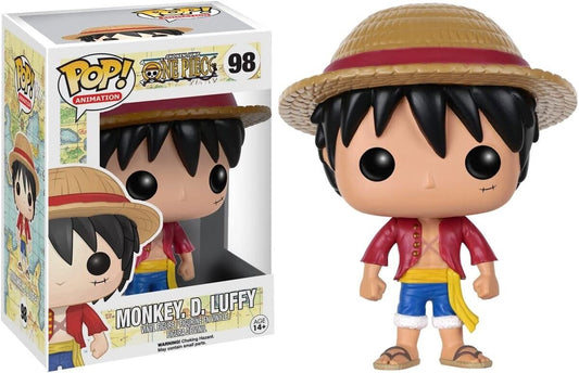 Pop Animation One Piece 3.75 Inch Action Figure - Monkey D. Luffy #98
