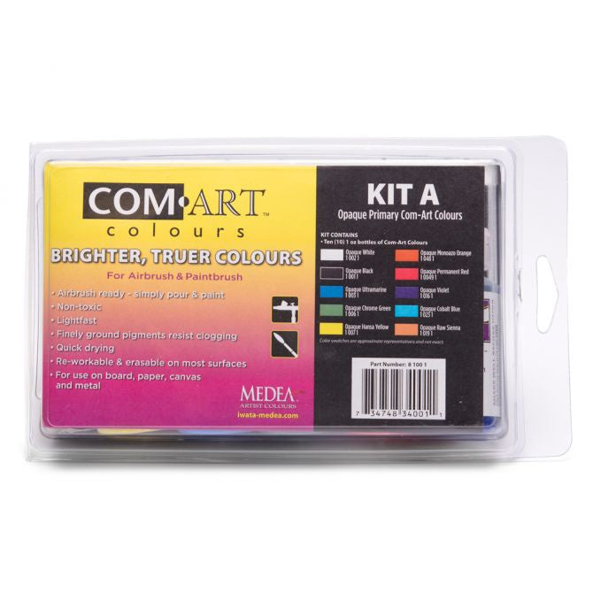 Com Art Colours Opaque Primary Kit A (81001)