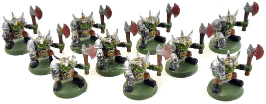 ORKS 10 Ork Boyz #21 Warhammer 40K Classic
