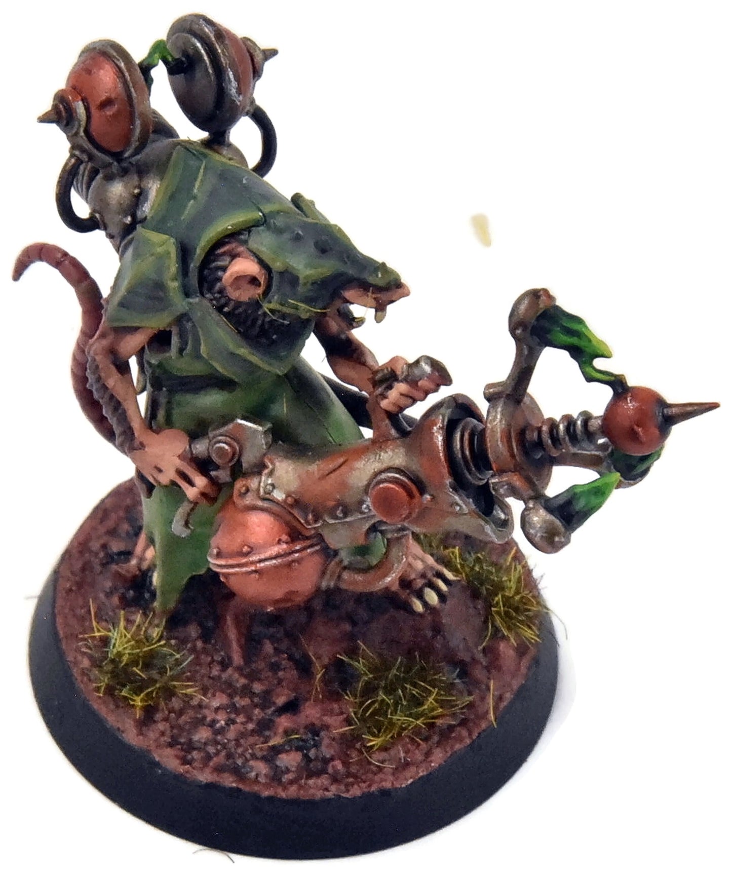 SKAVEN Warlock Galvaneer PRO PAINTED Warhammer Sigmar 5048