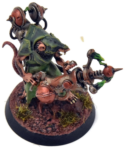 SKAVEN Warlock Galvaneer PRO PAINTED Warhammer Sigmar 5048