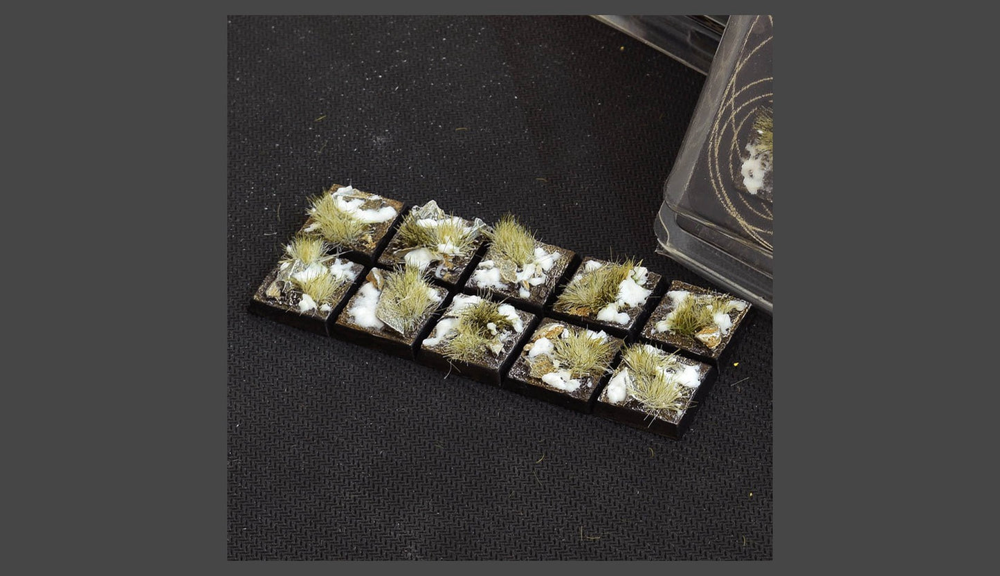 Winter Bases Square 20mm (10)
