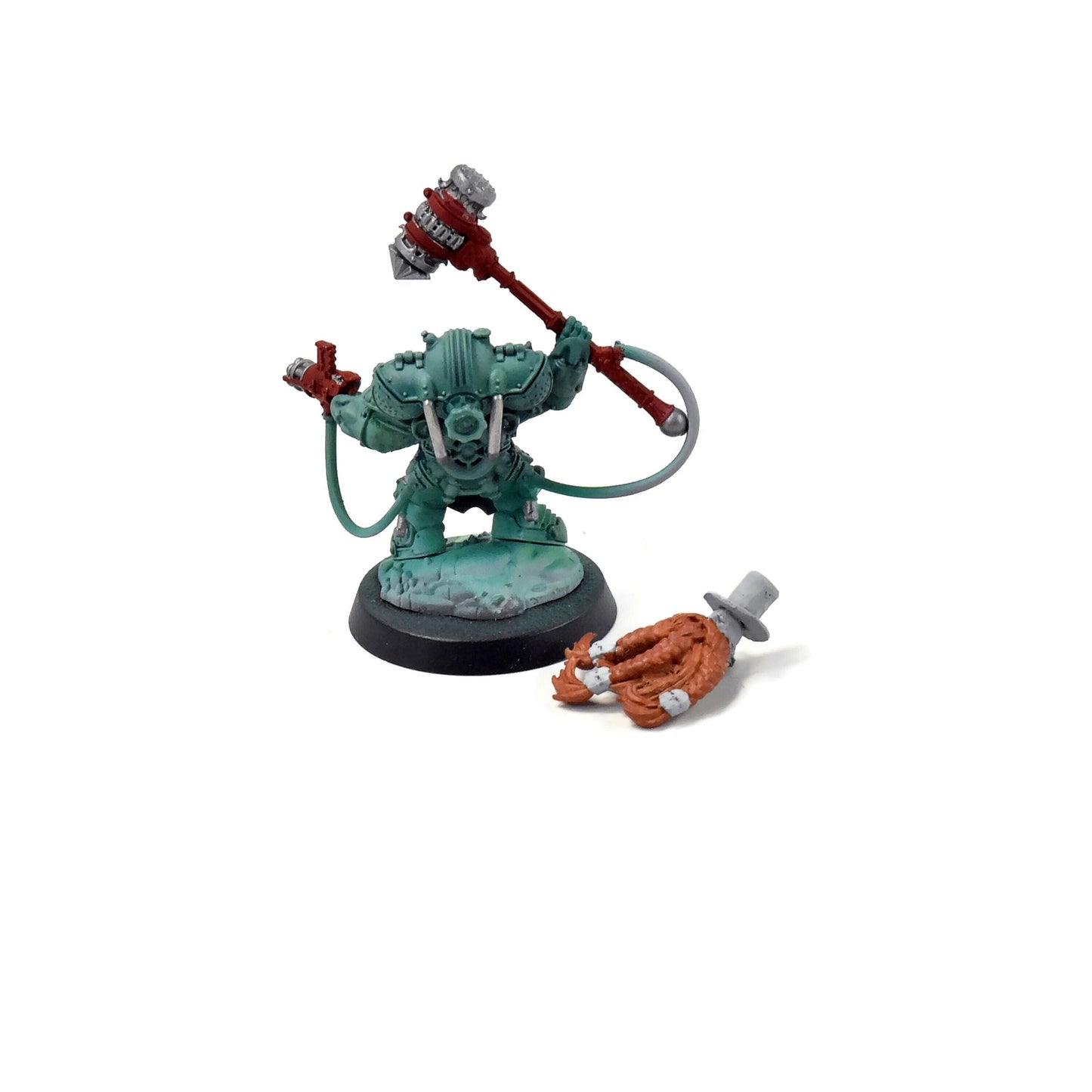 KHARADRON OVERLORDS Arkanaut Admiral Converted #1 Sigmar
