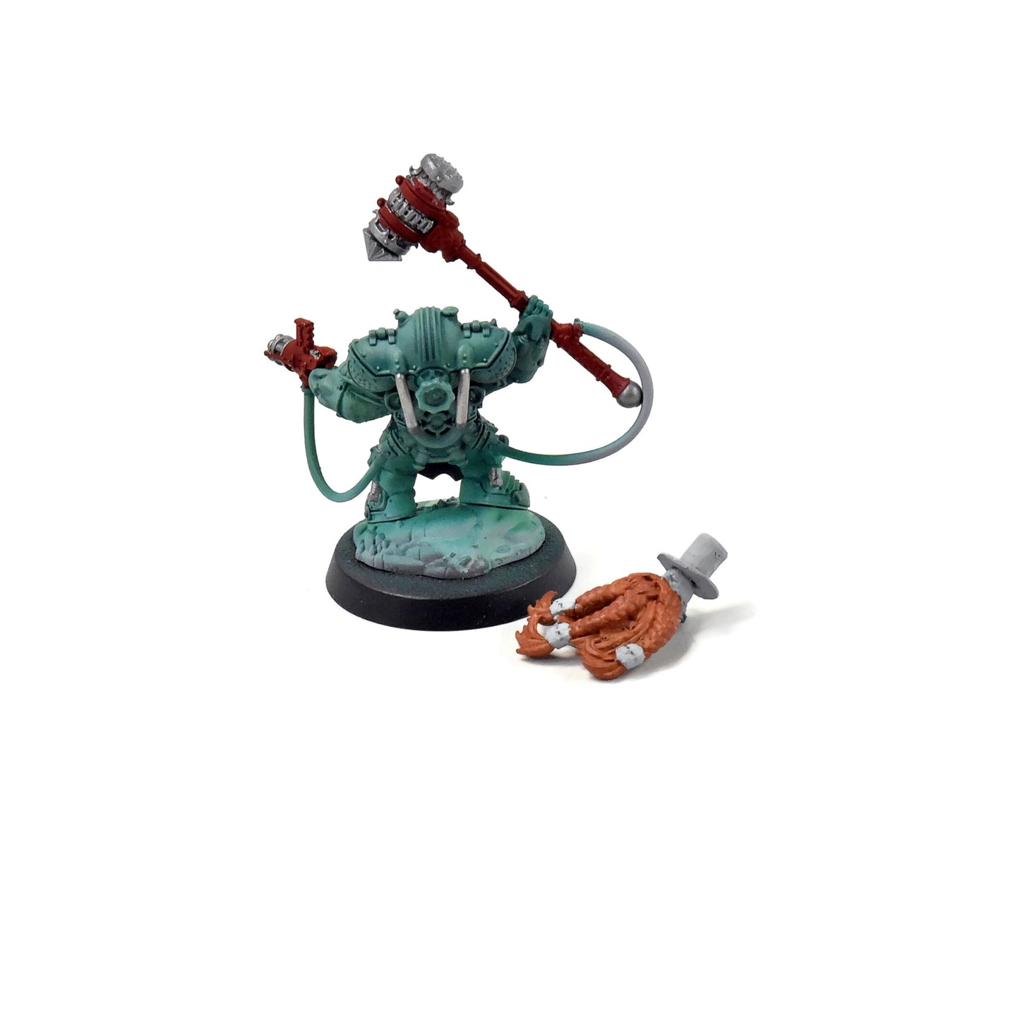 KHARADRON OVERLORDS Arkanaut Admiral Converted #1 Sigmar