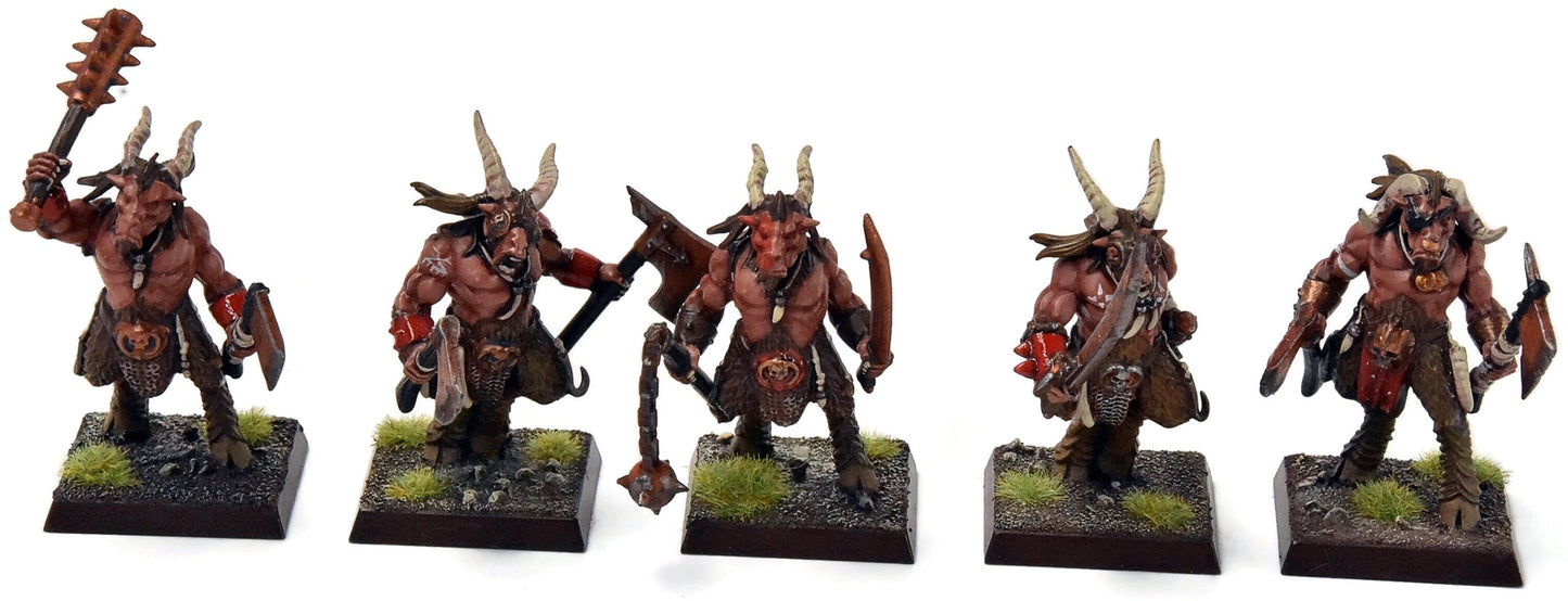 BEASTMEN 10 Gors #3 PRO-PAINTED Fantasy