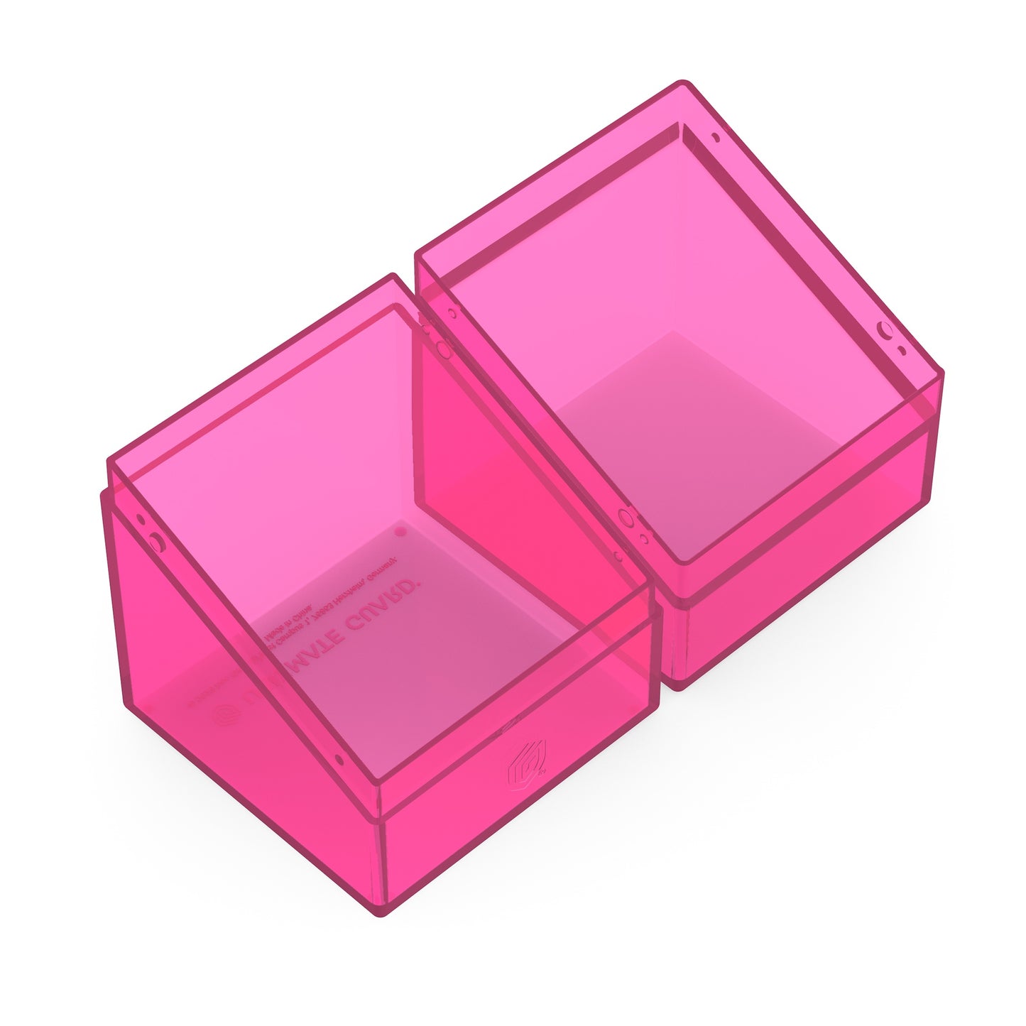 Ultimate Guard Deck Case Boulder 100+ Clear Rhodonite