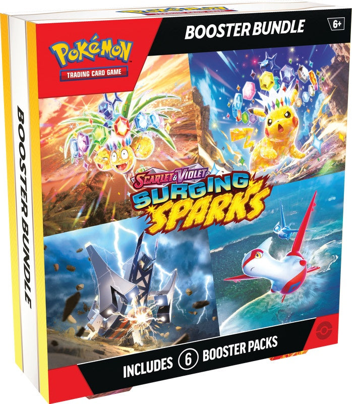 Pokemon Sv8 Surging Sparks Booster Bundle
