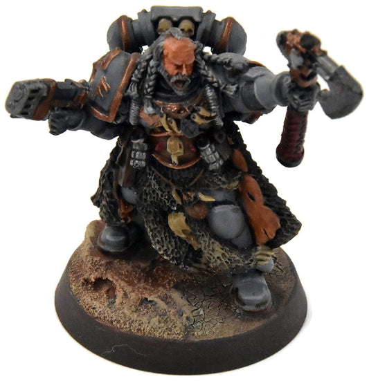 SPACE WOLVES Wolf Lord Krom #1 Warhammer 40K rune priest