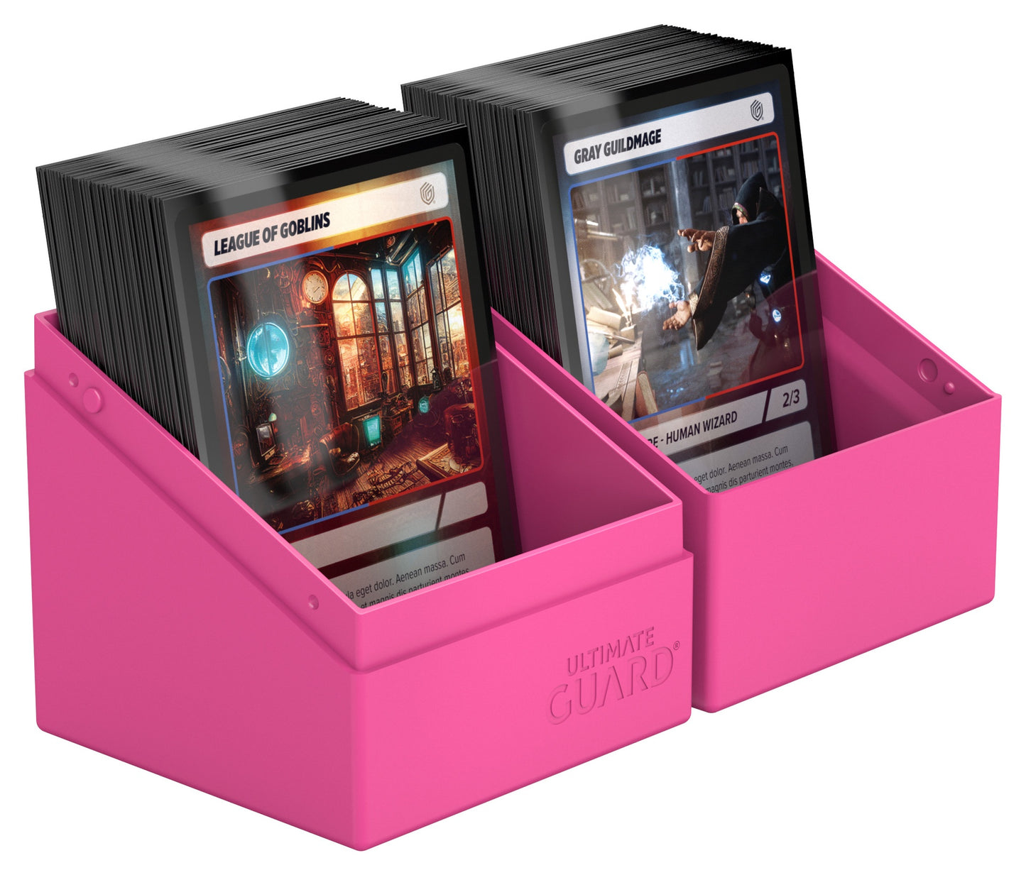 Ultimate Guard Deck Case Boulder 100+ Neon Pink