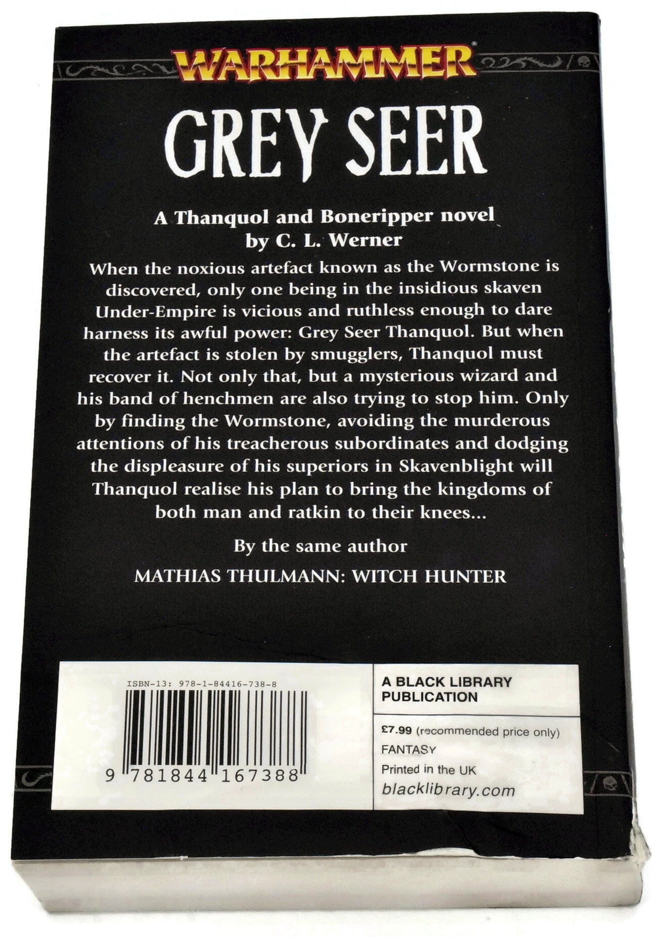 Grey Seer #1 OK CONDITION Black Library
