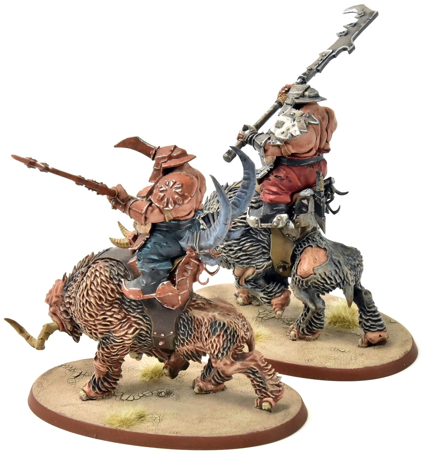 OGOR MAWTRIBES 2 Mournfang Cavalry #1 PRO PAINTED Sigmar