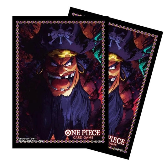 Bandai One Piece Trading Card Supplies - Card Sleeves - Marshall D. Teach (70 Sleeves)