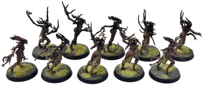 SYLVANETH 10 Dryads #3 WELL PAINTED Sigmar