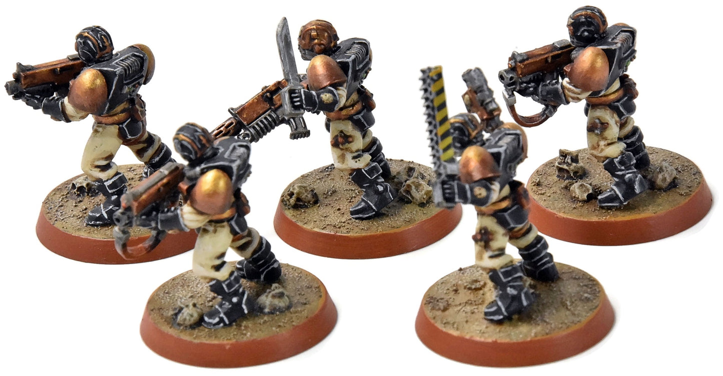 SPACE MARINES 5 Scouts Converted #1 PRO PAINTED Warhammer 40K