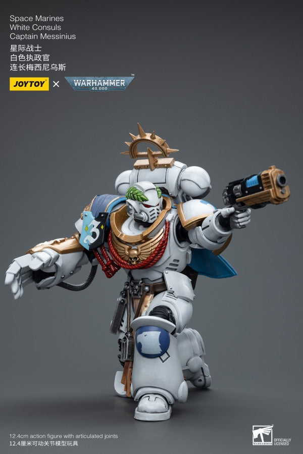 White Consuls Captain Messinius Space Marines Joy Toy