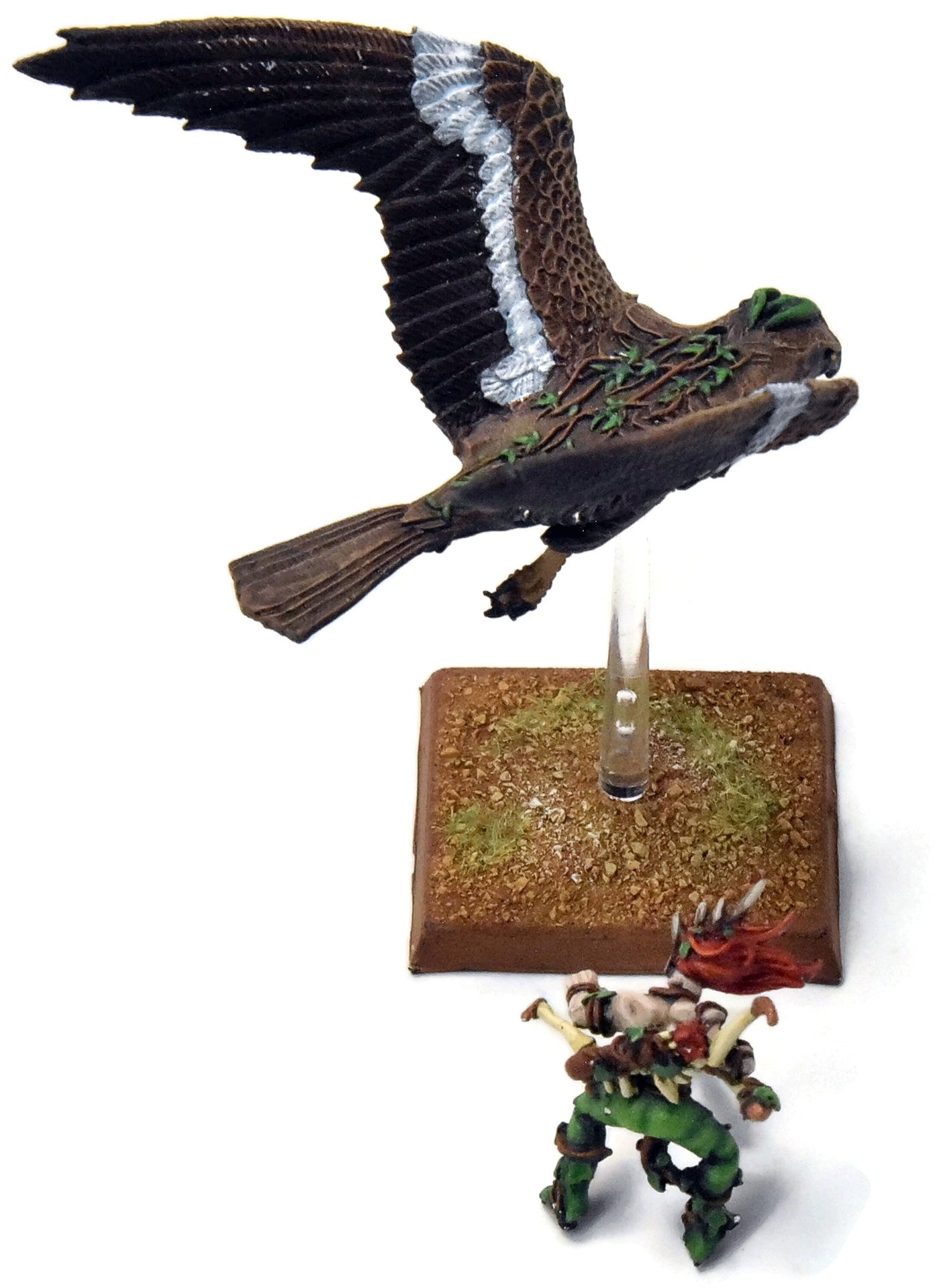 WOOD ELVES Warhawk Rider #5 PRO PAINTED METAL Warhammer Fantasy