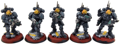 SPACE MARINES 10 Infiltrators #1 WELL PAINTED Warhammer 40K 0382
