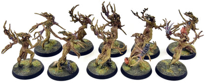 SYLVANETH 10 Dryads #2 WELL PAINTED Sigmar