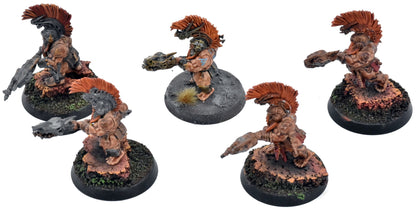FYRESLAYERS 5 Auric Hearthguard #2 WELL PAINTED Warhammer Sigmar