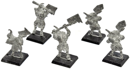BEASTMEN 5 Pestigors #11 METAL Warhammer Fantasy