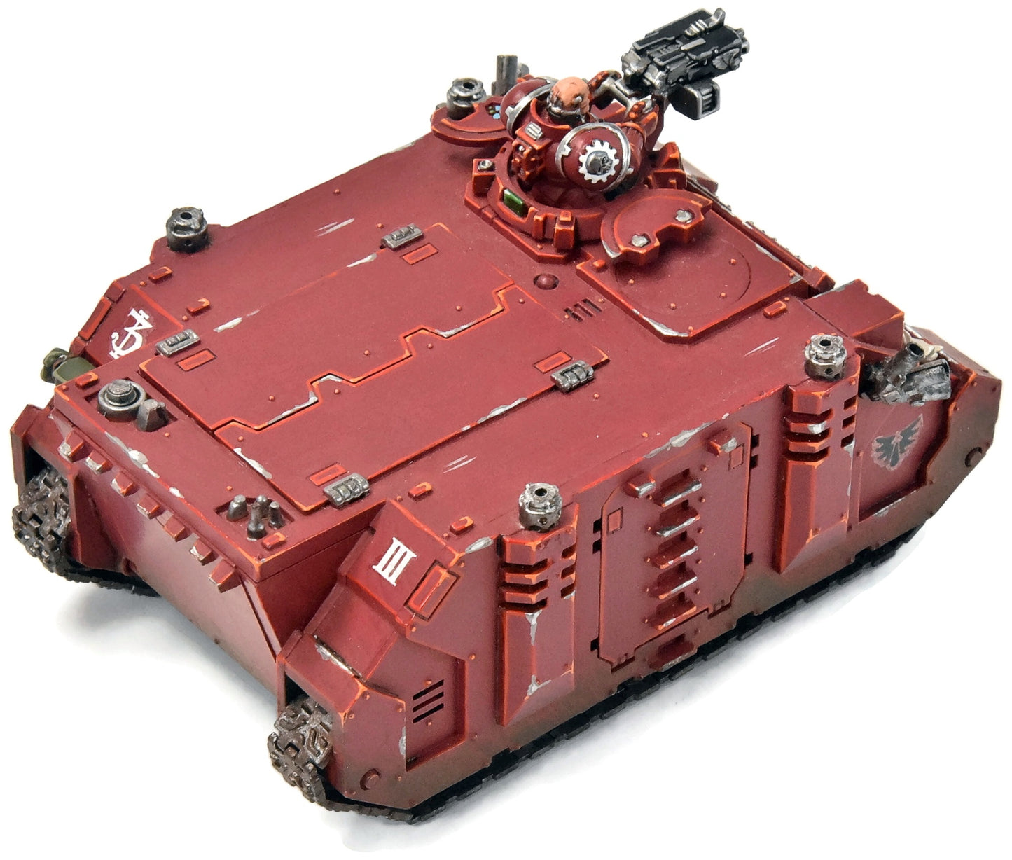 BLOOD ANGELS Rhino Tank #2 WELL PAINTED Warhammer 40K