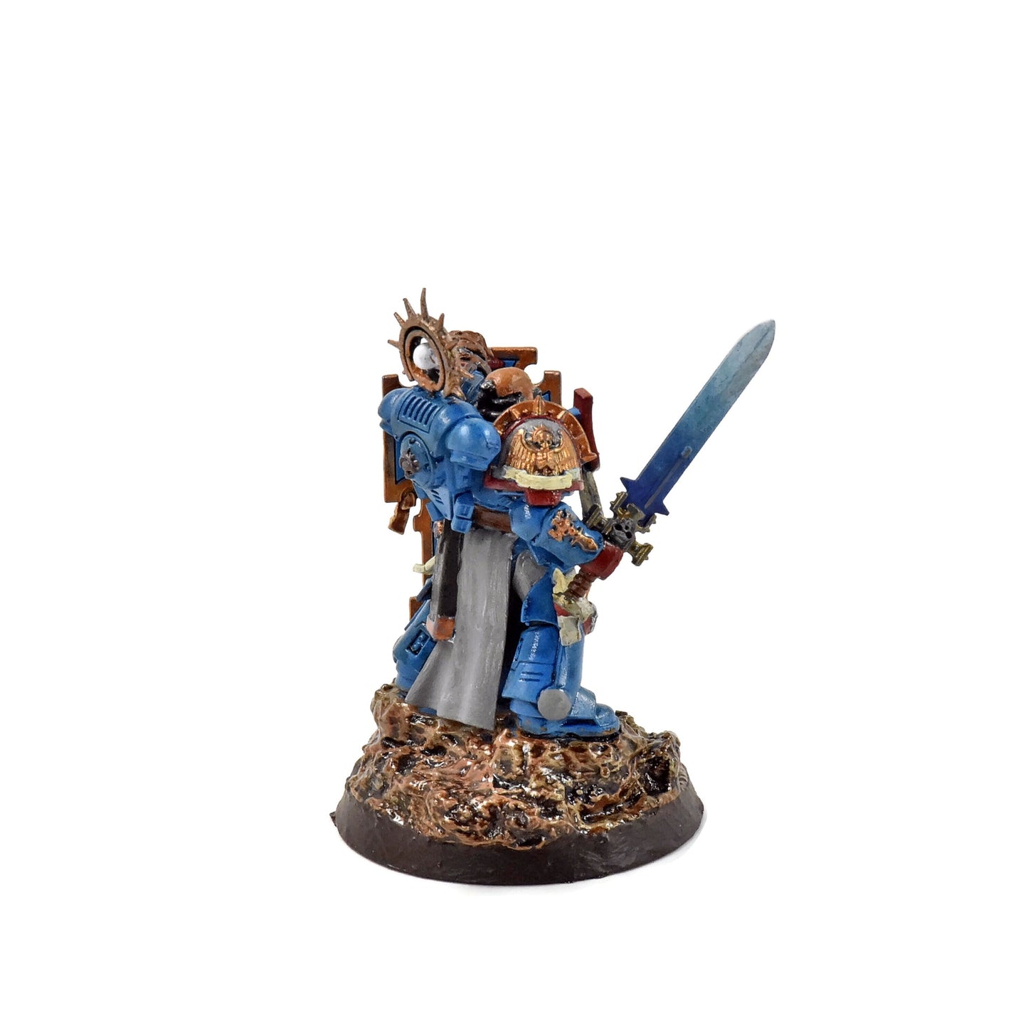 SPACE MARINES Primaris Captain #1 WELL PAINTED Warhammer 40K