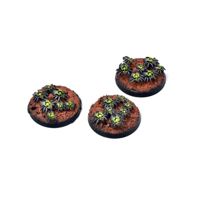 NECRONS 3 Scarab Swarms #4 WELL PAINTED Warhammer 40K