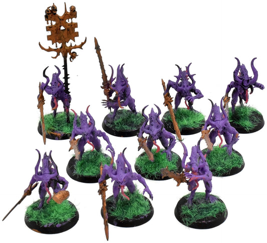 BLADES OF KHORNE 10 Bloodletters Of Khorne #5 Warhammer Sigmar