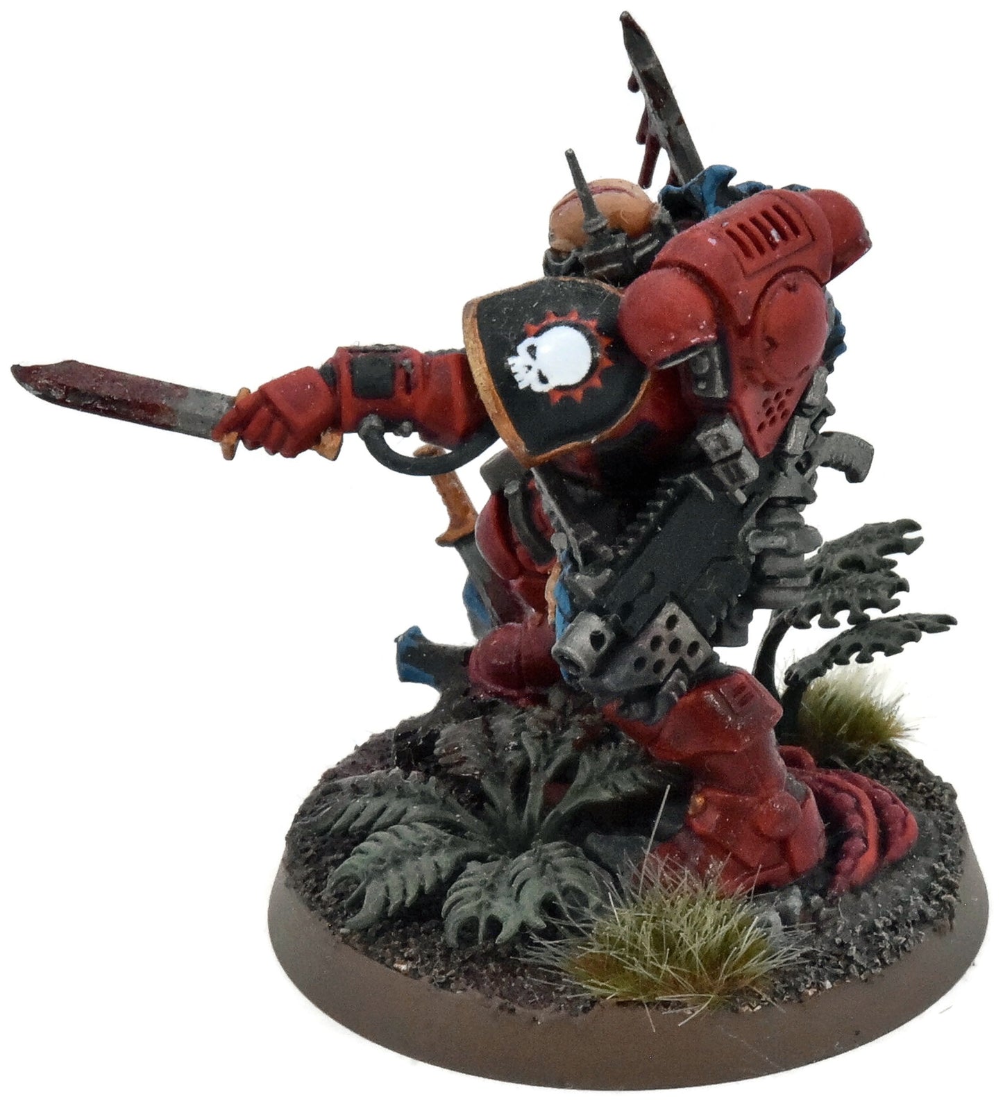 SPACE MARINES Lieutenant With Combi-Weapon #1 WELL PAINTED 40K Blood Angels